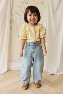 Organic Cotton Muslin Alora Top - Sunshine