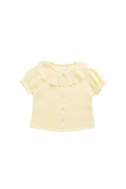 Organic Cotton Muslin Alora Top - Sunshine