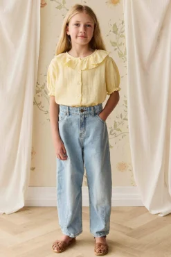 Organic Cotton Muslin Alora Top - Sunshine