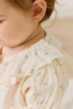 Organic Cotton Muslin Alora Top - Willow Rose