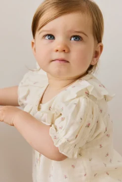 Organic Cotton Muslin Alora Top - Willow Rose