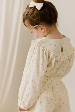 Organic Cotton Muslin Amira Blouse - Willow Rose