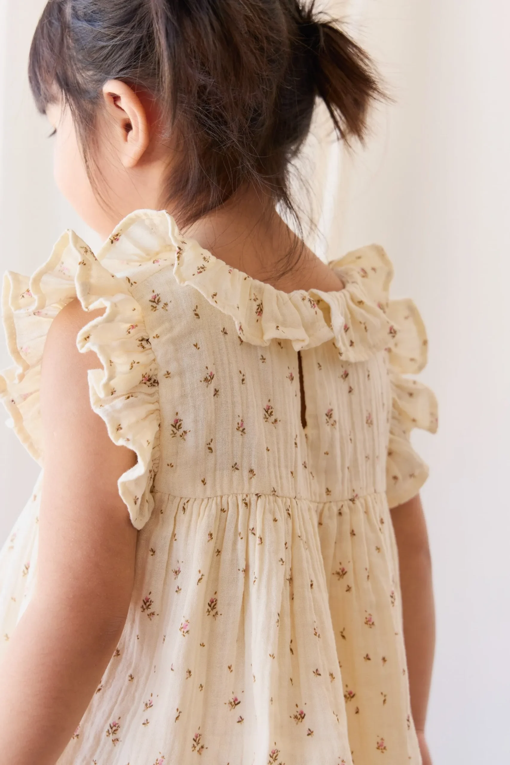 Organic Cotton Muslin Banks Blouse - Dina Antique
