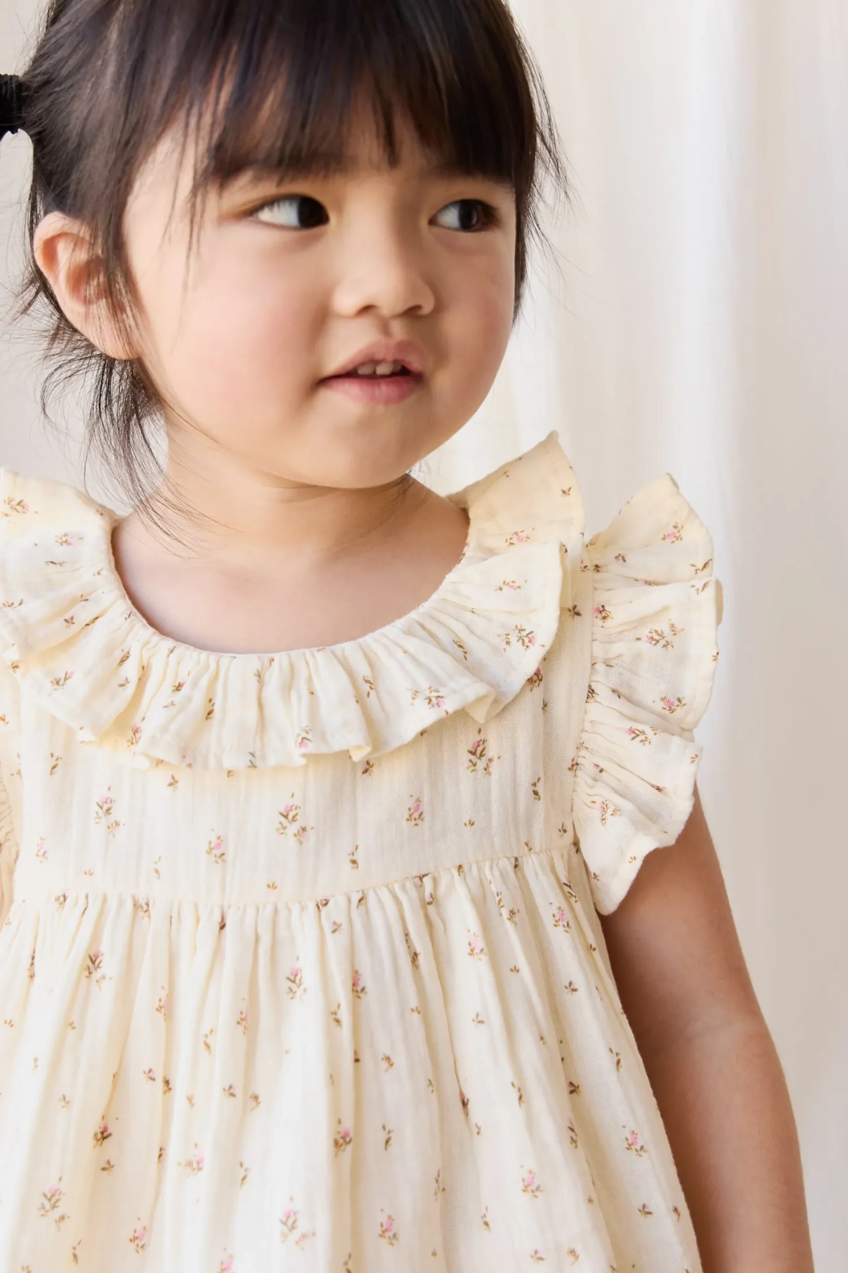 Organic Cotton Muslin Banks Blouse - Dina Antique