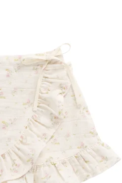 Organic Cotton Muslin Celine Skirt - Emelia Pink