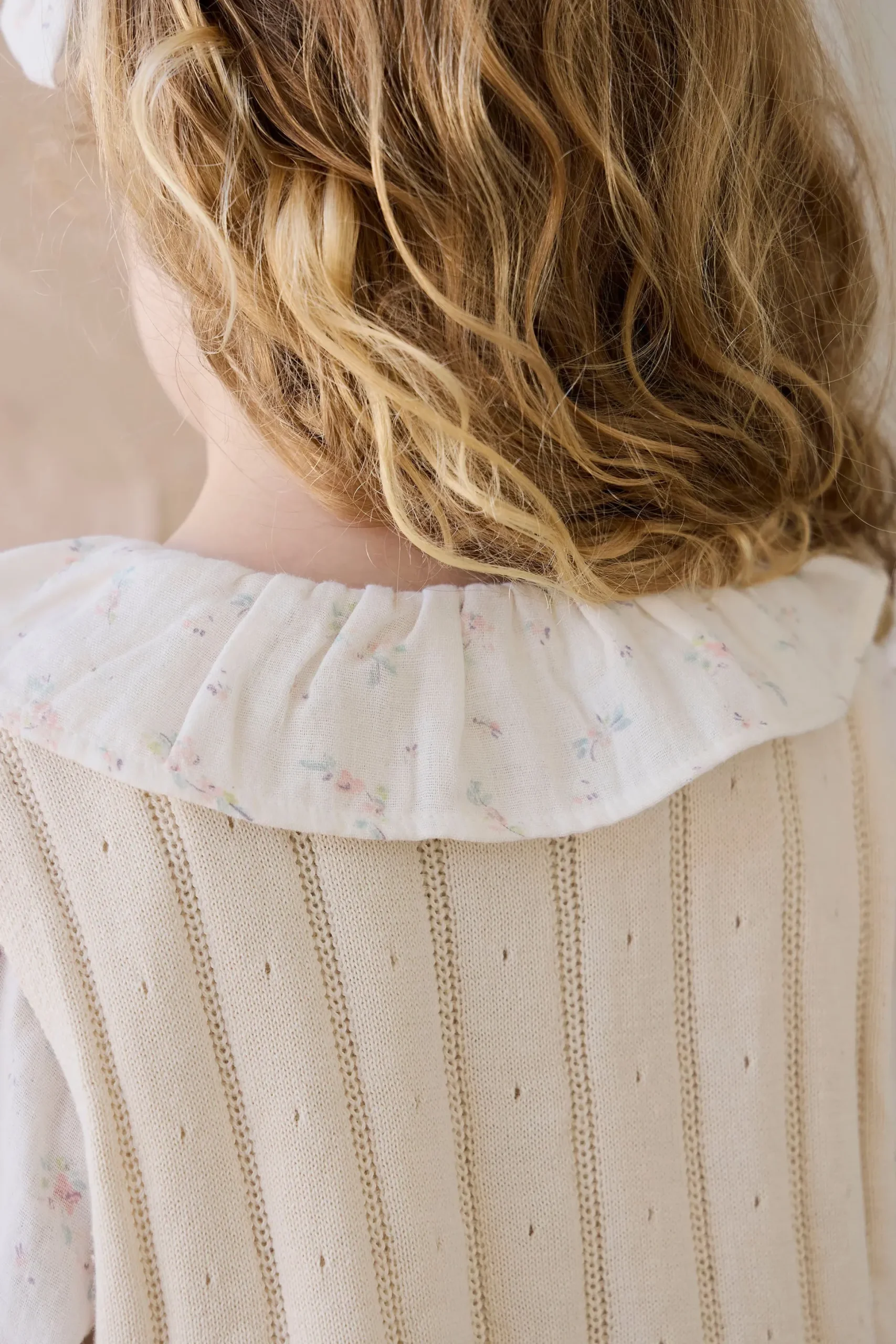 Organic Cotton Muslin Christabel Blouse - Solange Snow