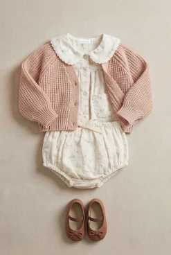 Organic Cotton Muslin Classic Bloomer - Solange Snow