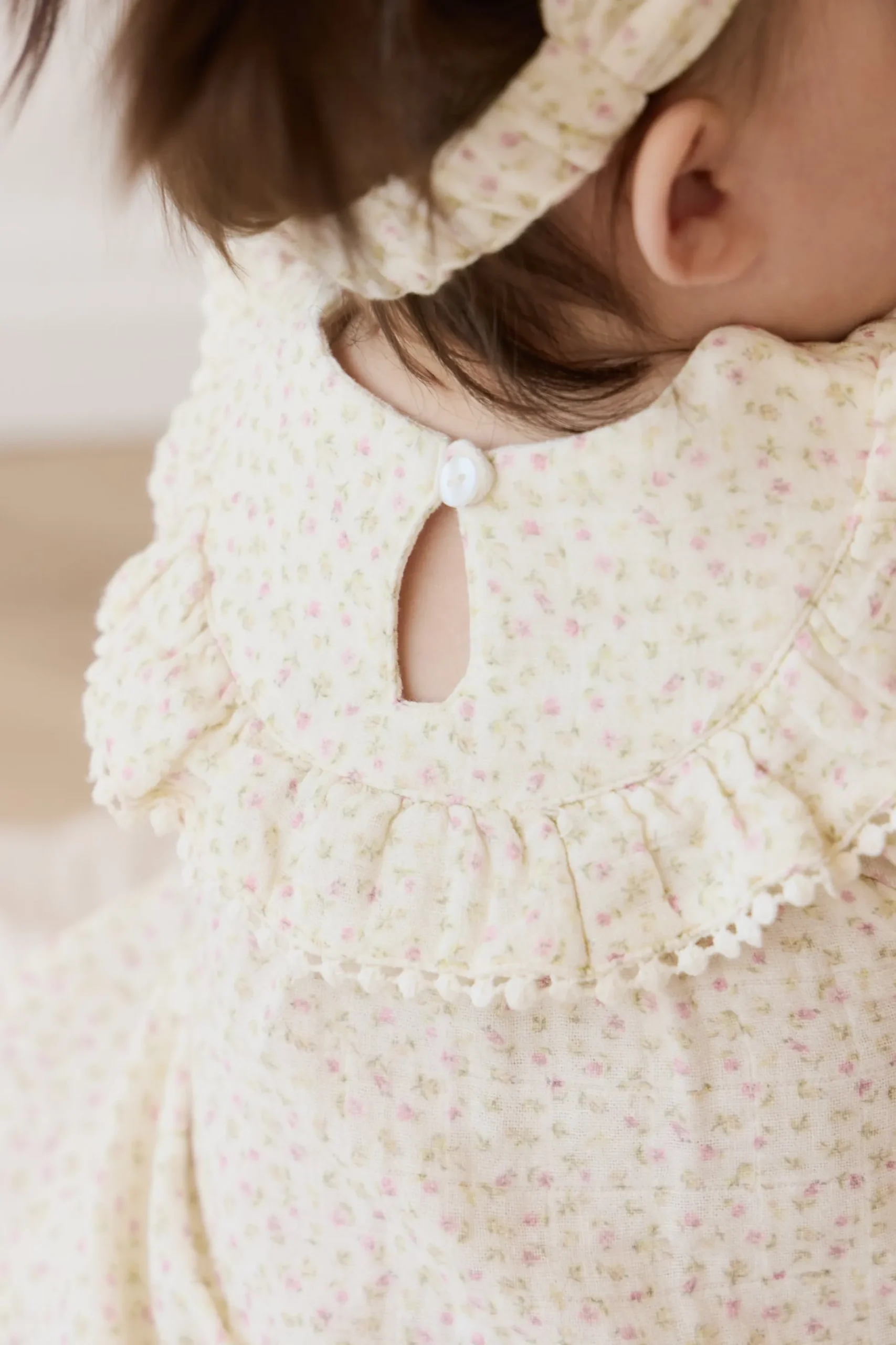 Organic Cotton Muslin Cleo Blouse - Pippa Pink