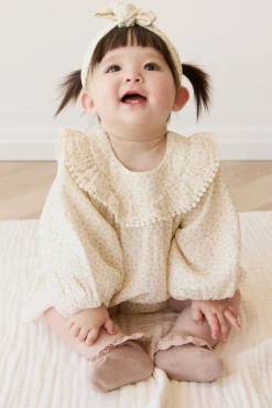 Organic Cotton Muslin Cleo Blouse - Pippa Pink