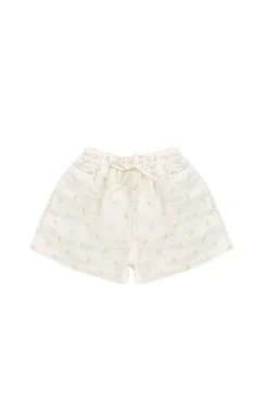 Organic Cotton Muslin Emelia Short - Vintage Ditsy