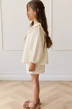 Organic Cotton Muslin Emelia Short - Pippa Pink