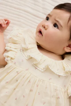 Organic Cotton Muslin Frannie Playsuit - Willow Rose