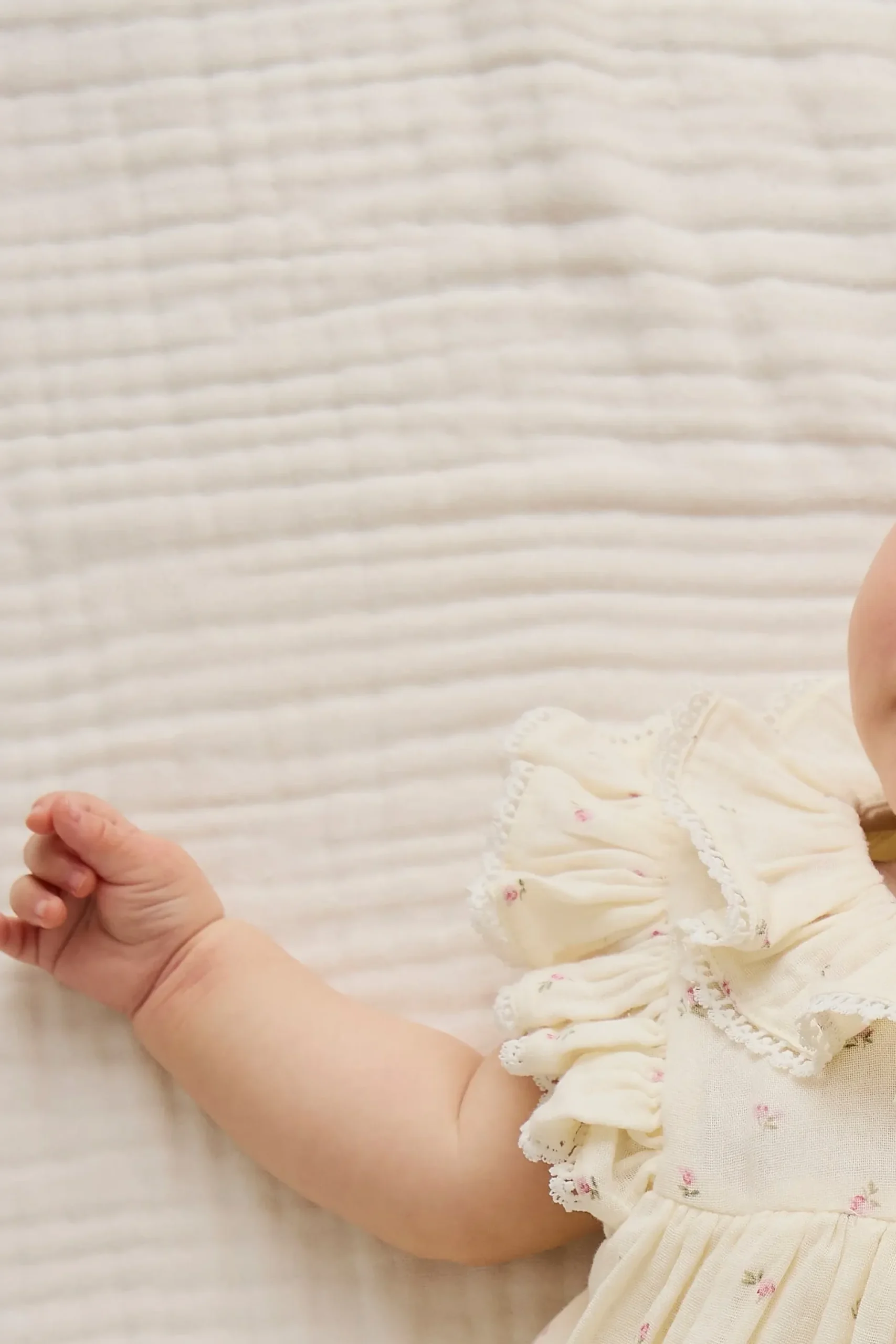 Organic Cotton Muslin Frannie Playsuit - Willow Rose