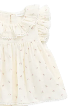 Organic Cotton Muslin Frannie Playsuit - Willow Rose