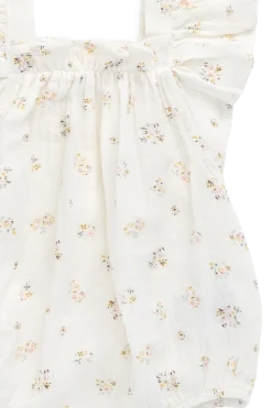 Organic Cotton Muslin Harriet Playsuit - Ayla Whisper