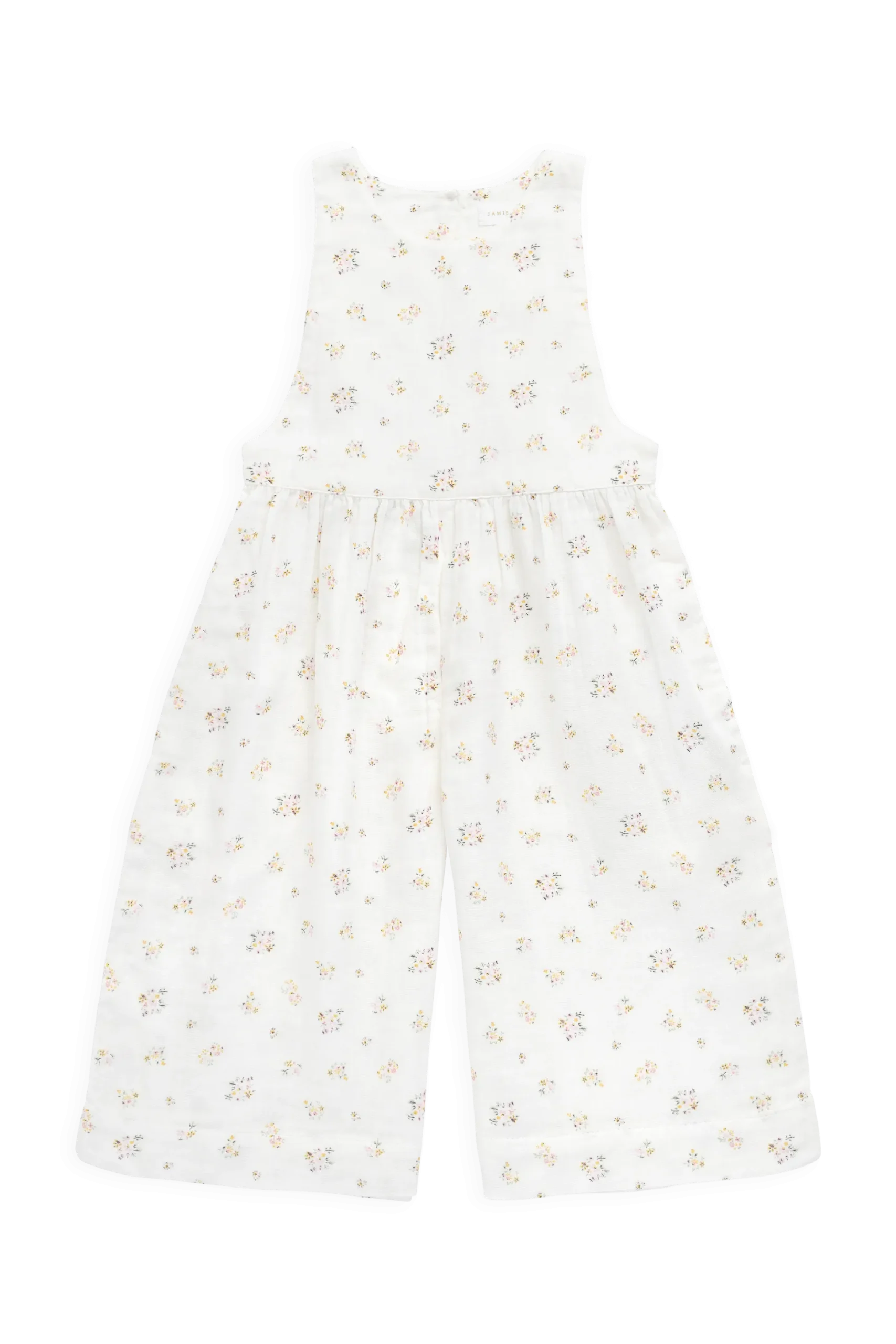 Organic Cotton Muslin Marceline Jumpsuit - Ayla Whisper