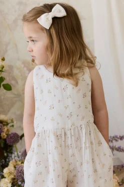 Organic Cotton Muslin Marceline Jumpsuit - Ayla Whisper