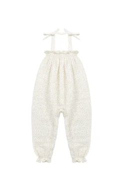 Organic Cotton Muslin Myla Jumpsuit - Pippa Pink