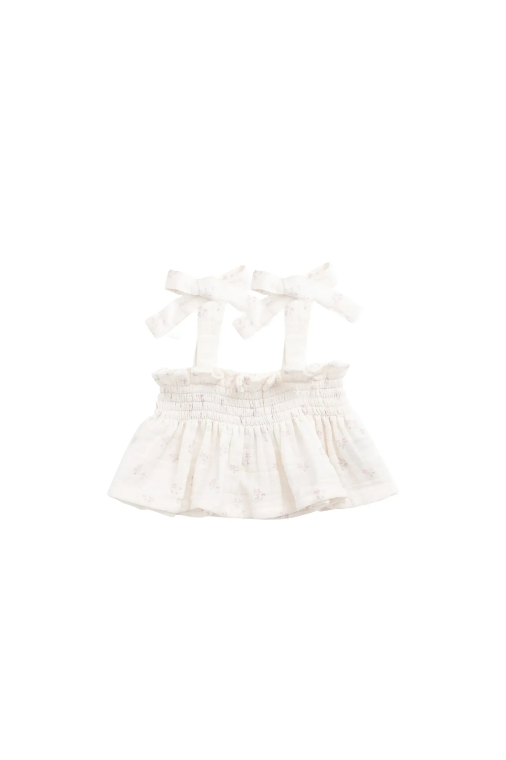 Organic Cotton Muslin Odette Top - Pauline Pink