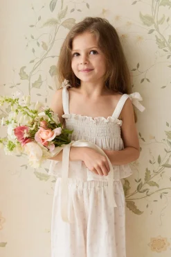 Organic Cotton Muslin Odette Top - Pauline Pink