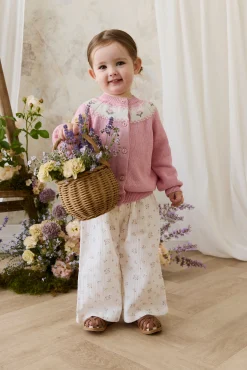 Organic Cotton Muslin Odette Pant - Ayla Whisper