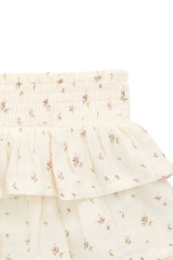 Organic Cotton Muslin Samantha Skirt - Dina Antique