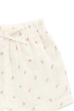 Organic Cotton Muslin Selah Short - Willow Rose