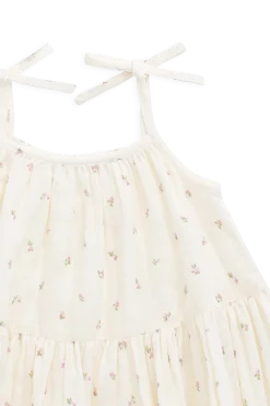 Organic Cotton Muslin Winnie Dress - Willow Rose