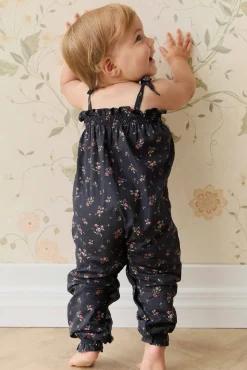 Organic Cotton Myla Jumpsuit - Bianca Noir