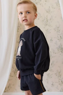 Organic Cotton Nash Sweatshirt-Eclipse Best Friends