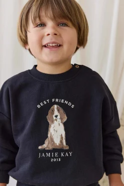 Organic Cotton Nash Sweatshirt-Eclipse Best Friends