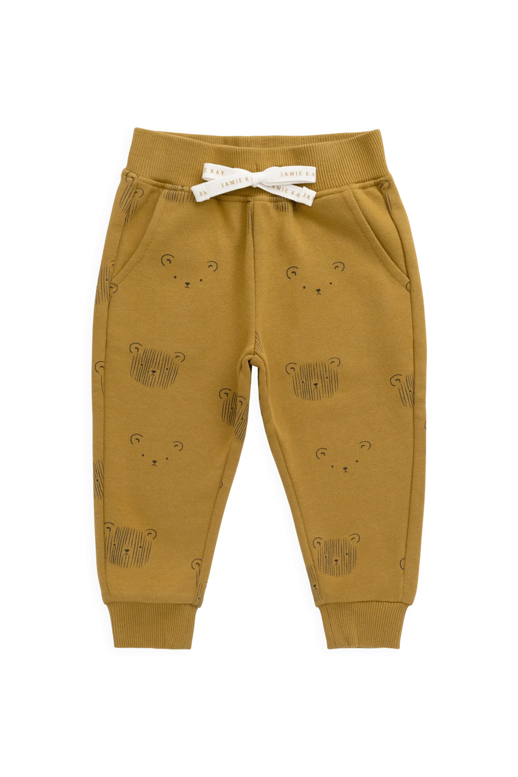 Organic Cotton Nash Track Pant - Buckwheat Teddy Face