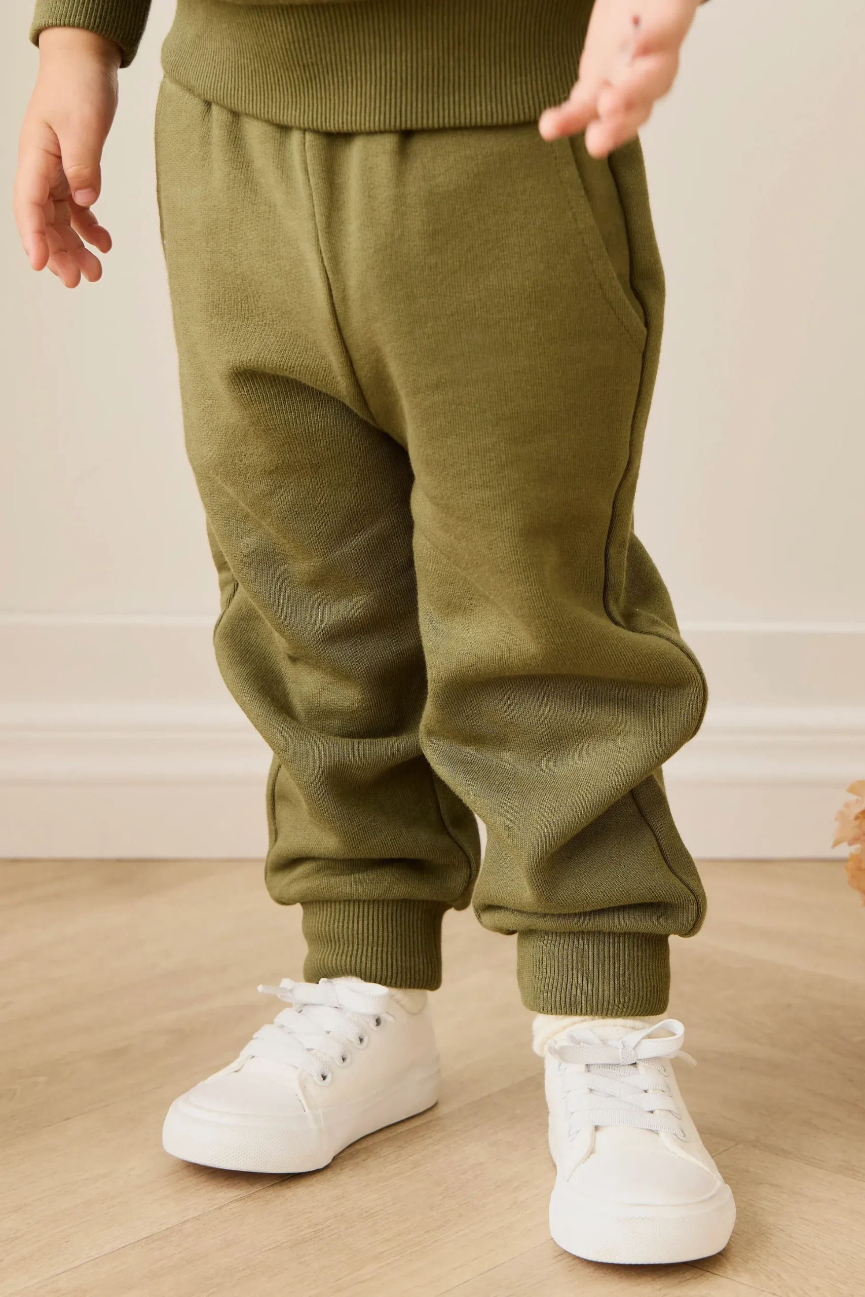 Organic Cotton Nash Track Pant - Sicilian Olive