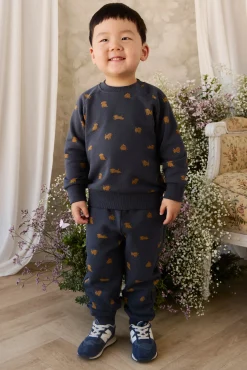 Organic Cotton Nash Track Pant - Playful Milo Captain