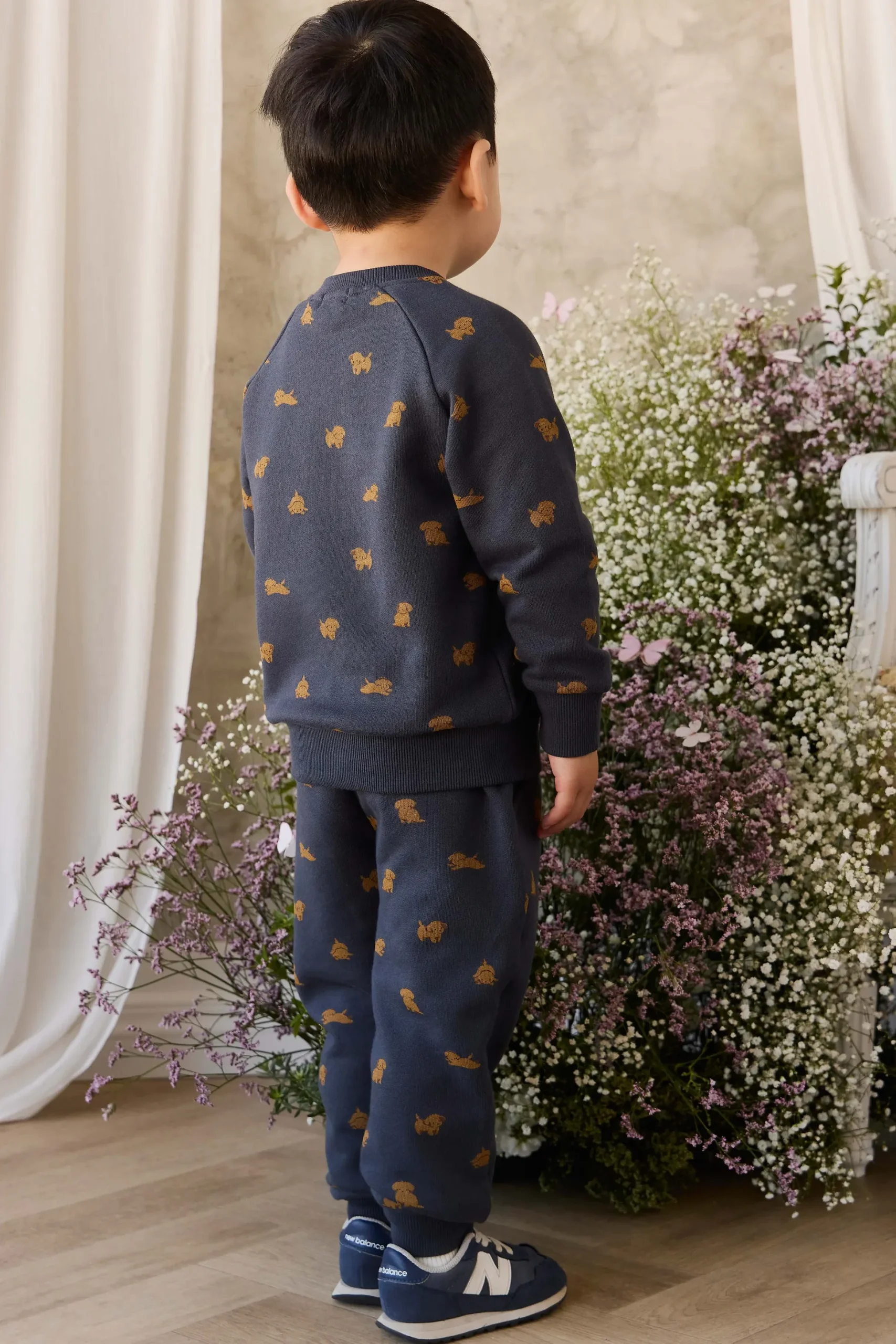 Organic Cotton Nash Track Pant - Playful Milo Captain