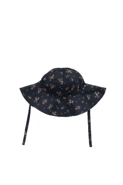 Organic Cotton Noelle Hat - Bianca Noir