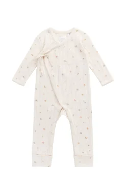 Organic Cotton Pointelle Estelle Onepiece - Sweet Magnolia Simple