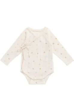 Organic Cotton Pointelle Marina Bodysuit - Sweet Magnolia Simple