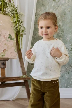 Organic Cotton Rhea Sweatshirt - Solange Snow