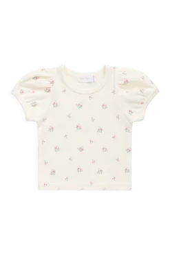 Organic Cotton Rib Astra Top - Emma Whisper