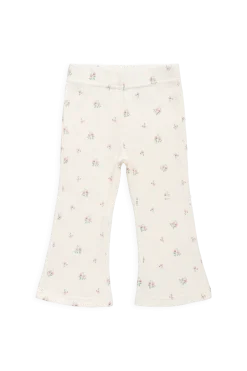 Organic Cotton Rib Winslet Pant - Emma Whisper