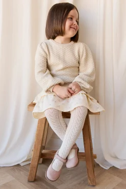 Organic Cotton Ruby Skirt - Thelma Parchment