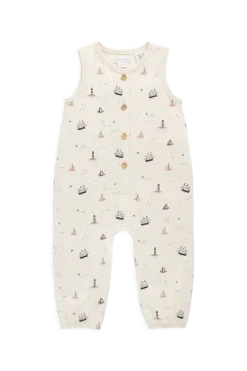 Organic Cotton Rupert Onepiece-Sailing Day