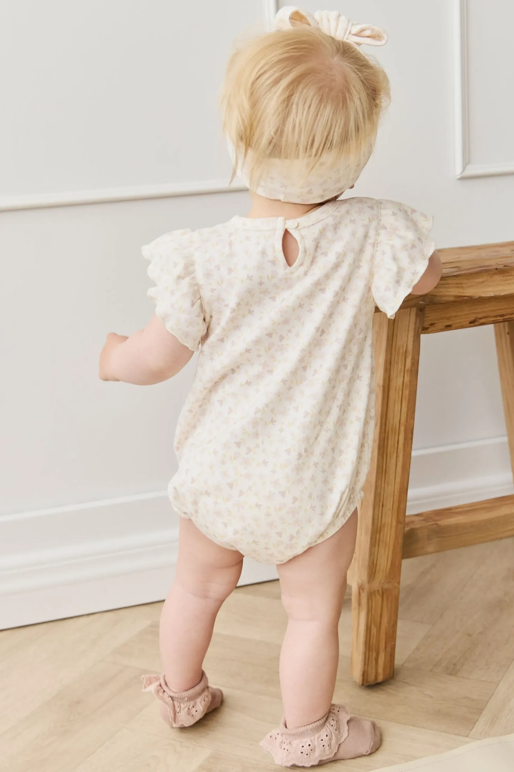 Organic Cotton Sage Onepiece - Aries Mauve