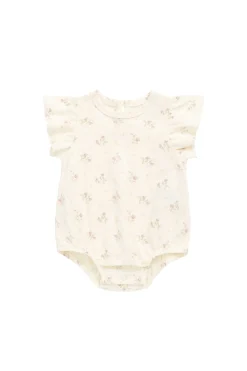 Organic Cotton Sage Onepiece - Thelma Parchment