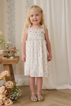 Organic Cotton Saylor Dress - Josepha Egret