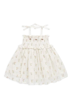 Organic Cotton Saylor Dress - Josepha Egret