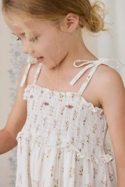 Organic Cotton Saylor Dress - Josepha Egret