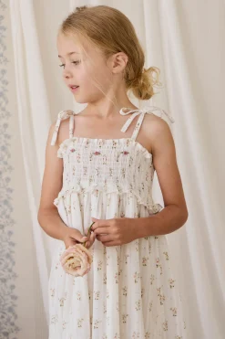Organic Cotton Saylor Dress - Josepha Egret