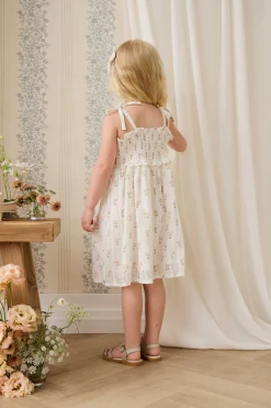 Organic Cotton Saylor Dress - Josepha Egret